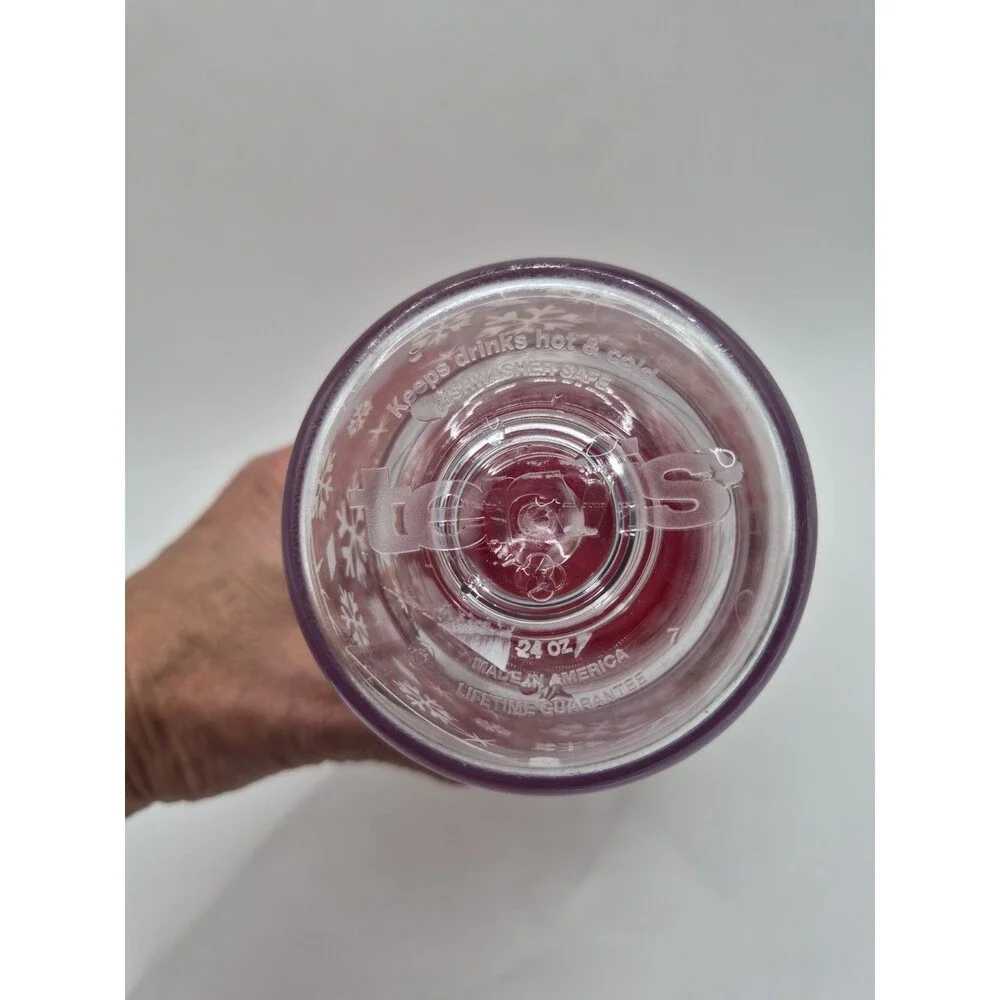 A Christmas Story Tervis Tumbler Hot/ Cold Red Lid, Holiday Tumbler 24 Ounce